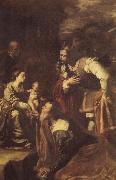 Artemisia gentileschi The adoracion of the Kings Magicians china oil painting reproduction